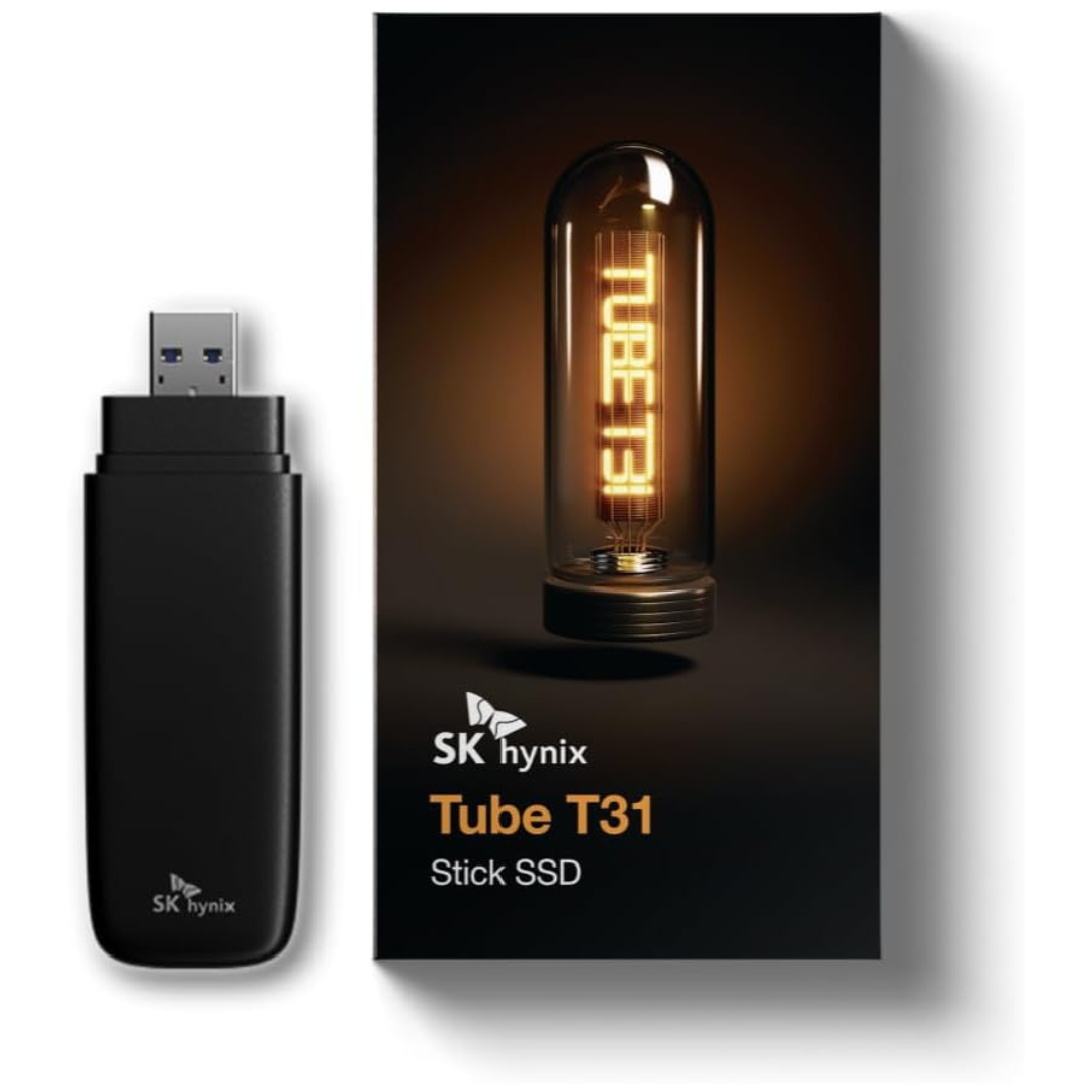 SK Hynix Tube T31 1TB USB 3.2 Gen 2 Type-A External SSD