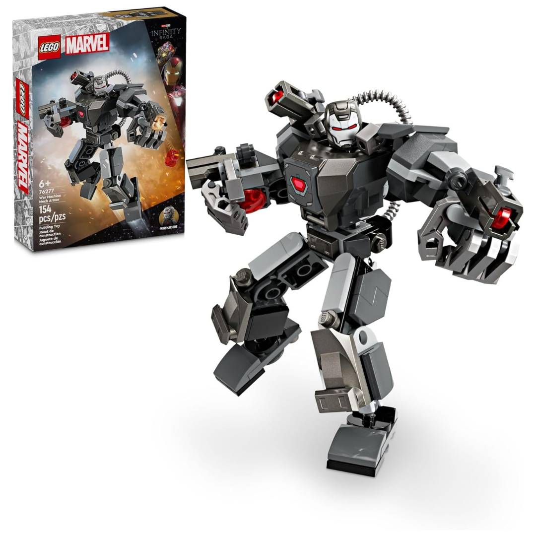 LEGO Marvel War Machine Mech Armor Buildable Marvel Action Figure Toy