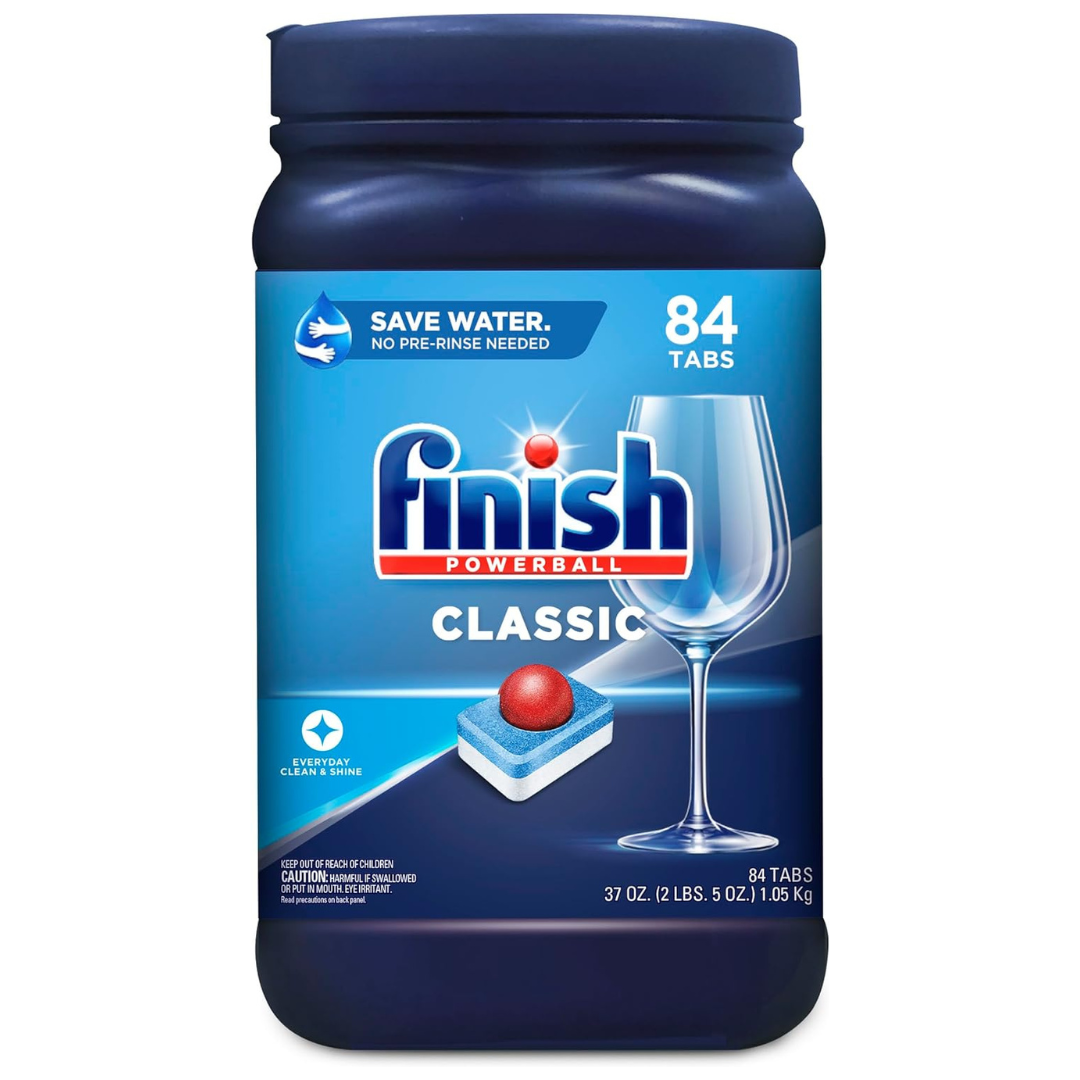 84-Count Finish ClassicPowerball, Dishwashing Tablets