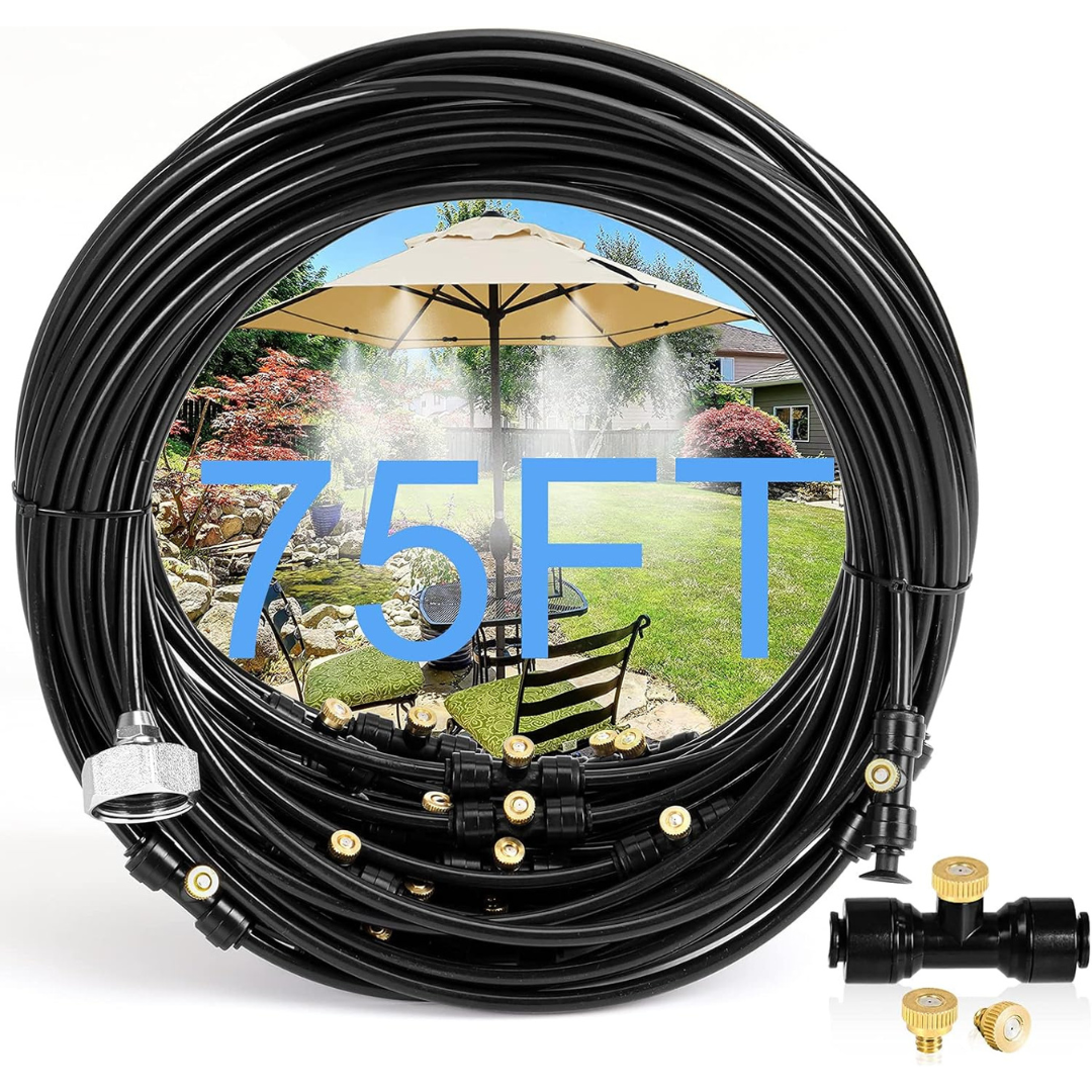 Bonviee 75ft Outside Patio Misting Cooling System