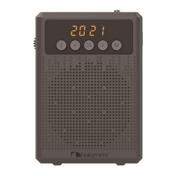 Nakamichi Camino Portable Retro Bluetooth Speaker & FM Radio (2 Color)