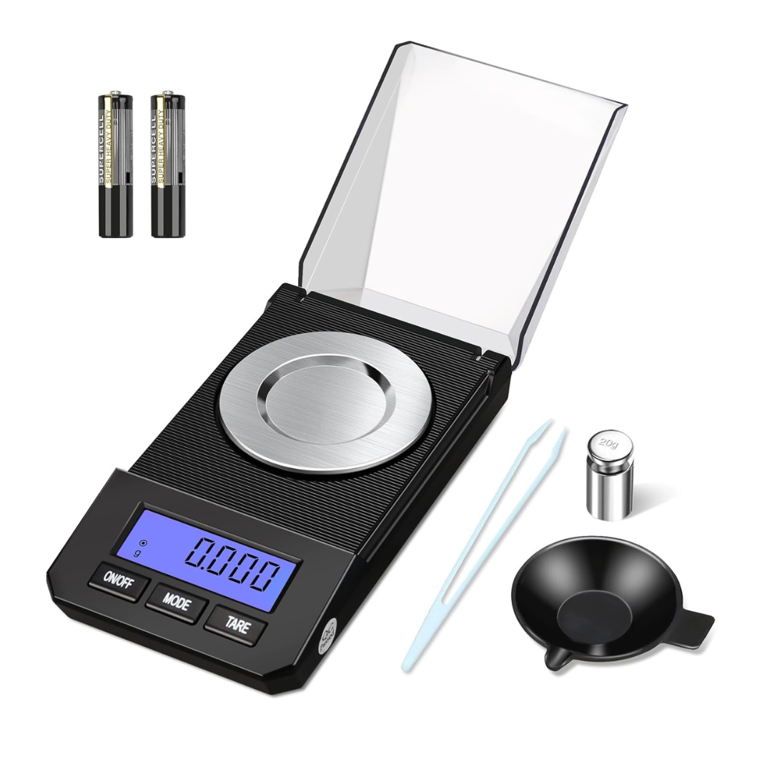 50g/0.001g High Precision Digital Milligram Jewelry Scale