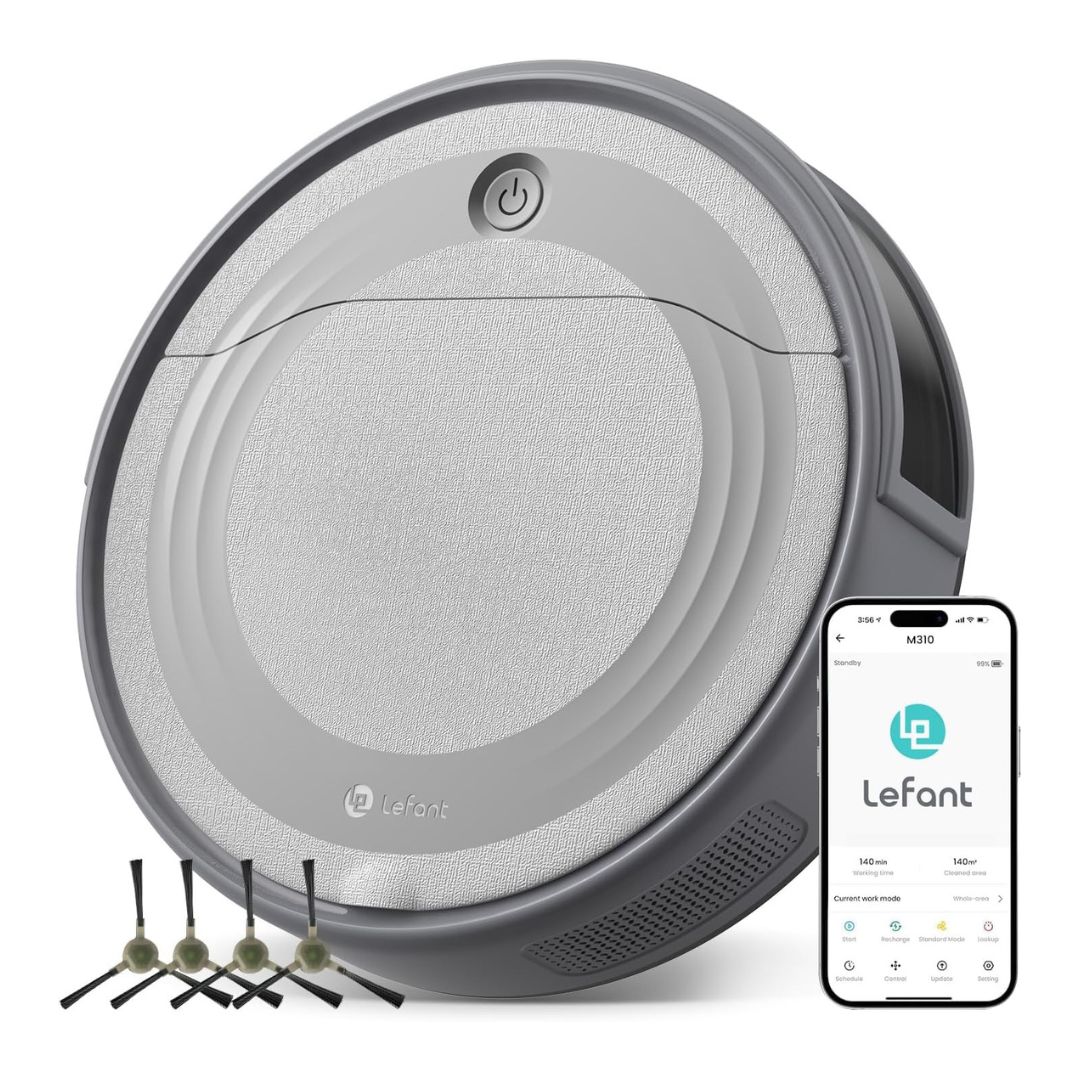 Lefant M310 4500Pa Powerful Suction Robot Vacuum Cleaner