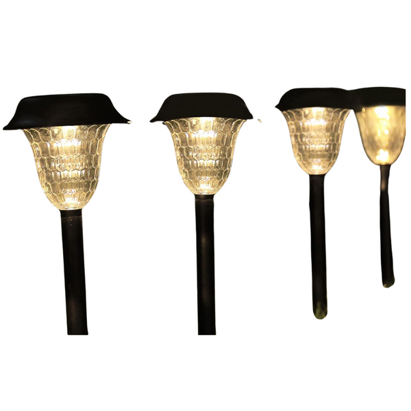 8-Pack OOTDAY Solar Outdoor Pathway Lights