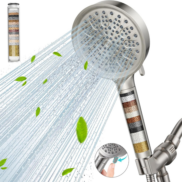 Cobbe Filtered Handheld Shower Head