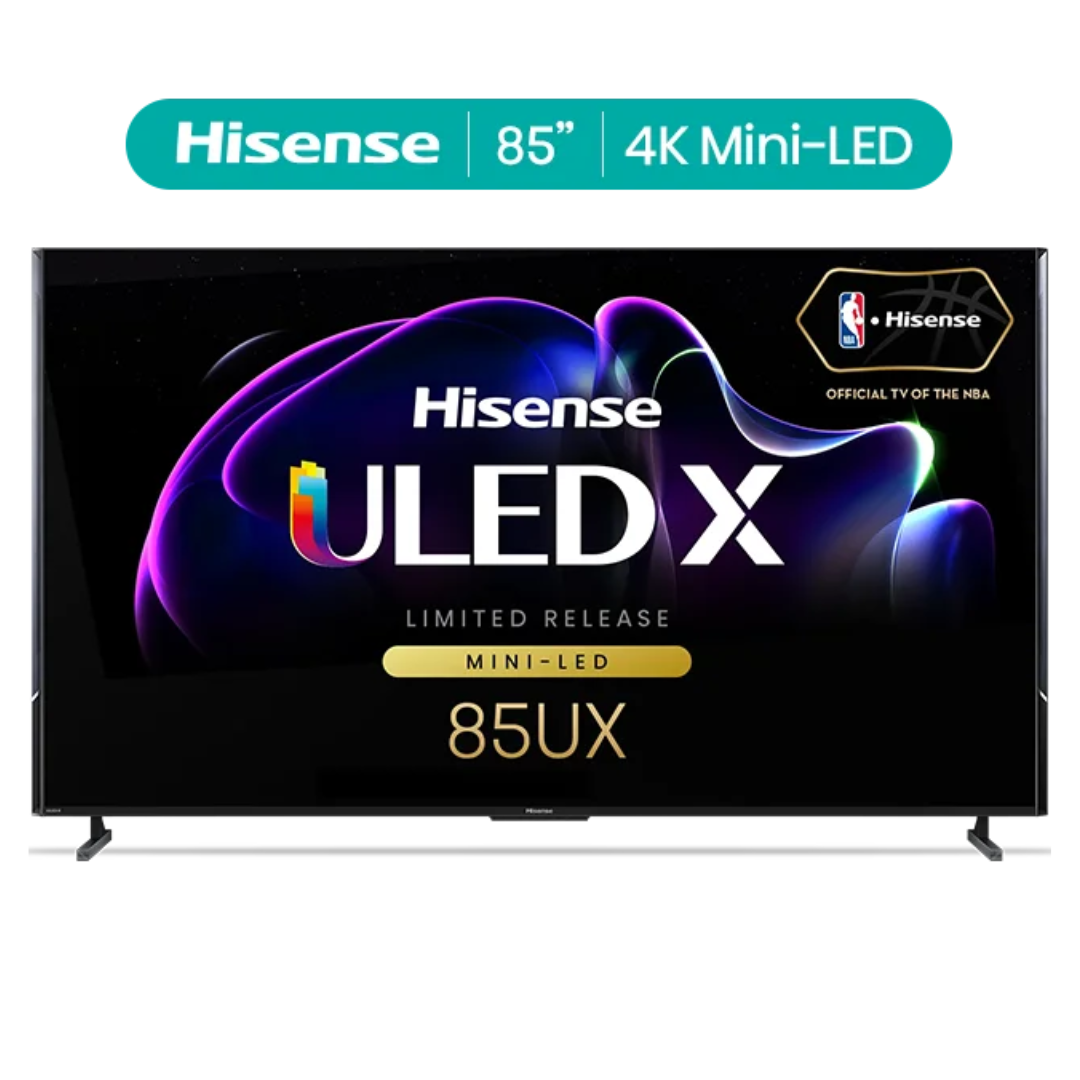 Hisense 85UX 85" 4K Ultra HDR Smart Mini-LED ULED Google TV (2023)