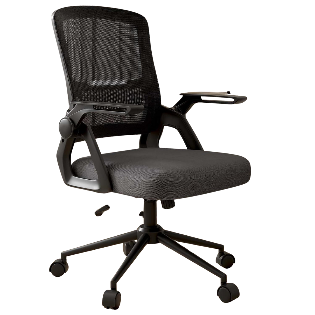 Naspaluro Ergonomic Mesh Flip-Up Arms Comfy Office Computer Desk Chair