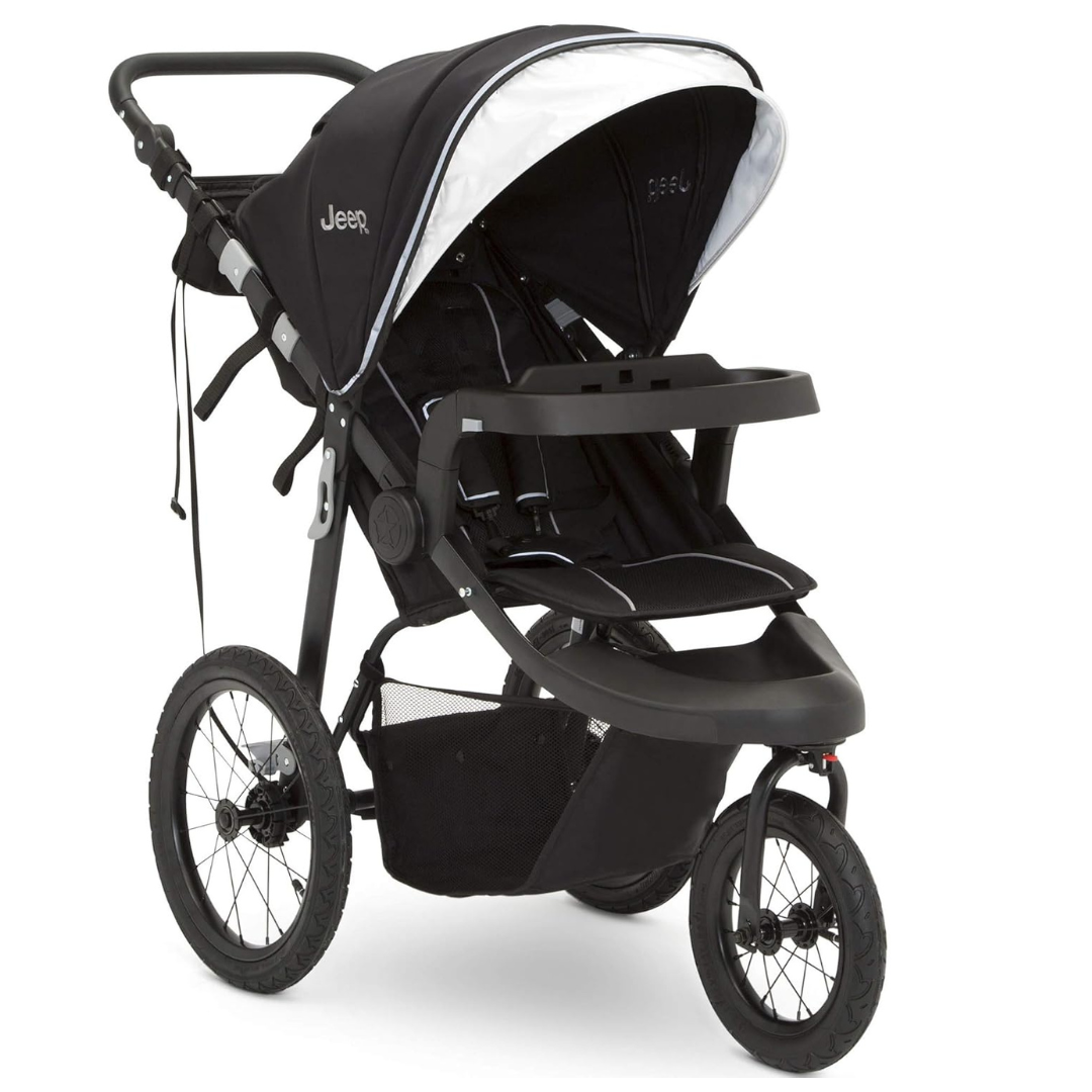 Delta Children Jeep Hydro Sport Plus Jogger With Car Seat Adapter