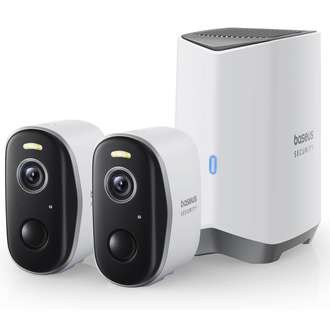 Baseus Wireless Cameras For Home Security With 16TB Expandable Local Storage