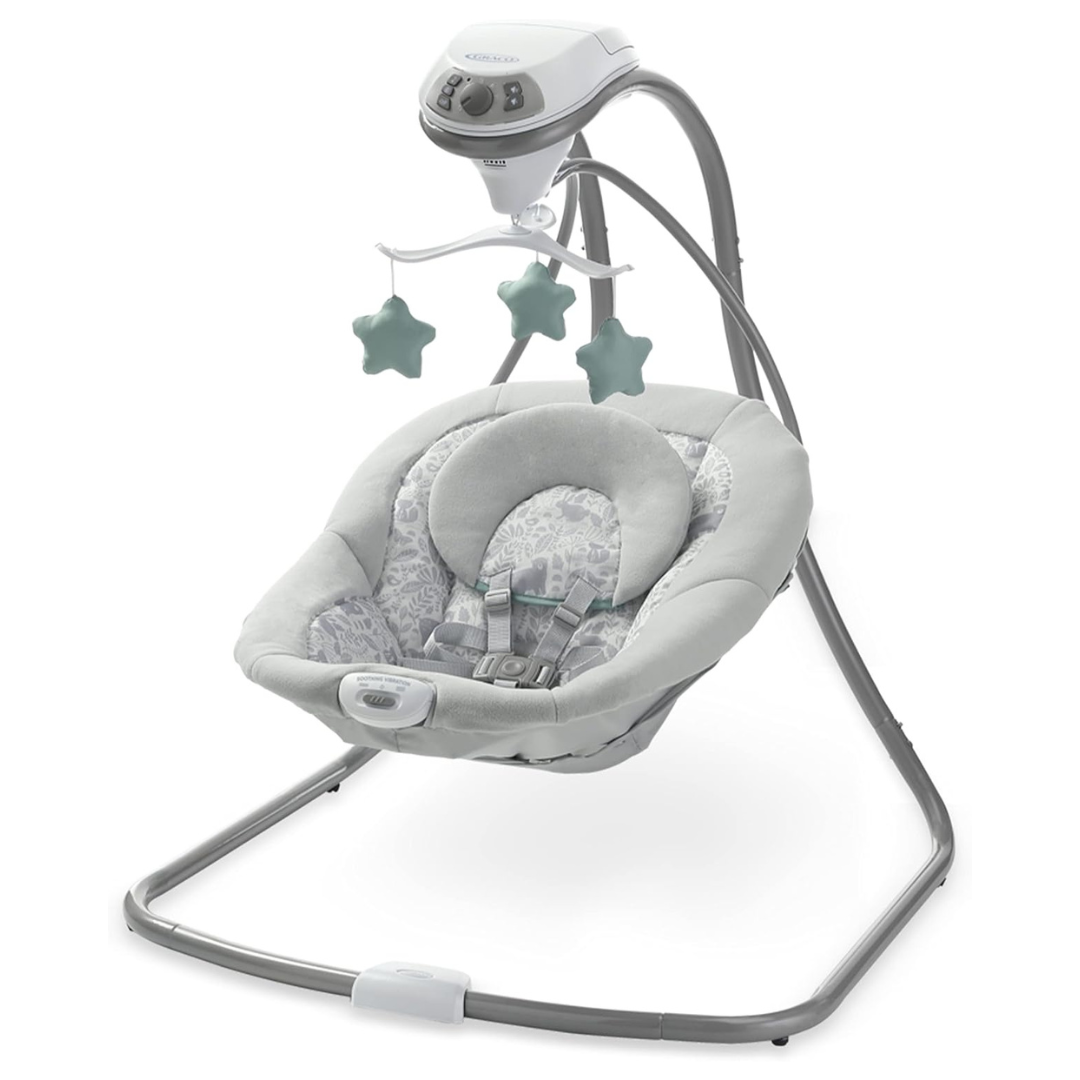 Graco Simple Sway Baby Swing (Ivy Or Abbington)