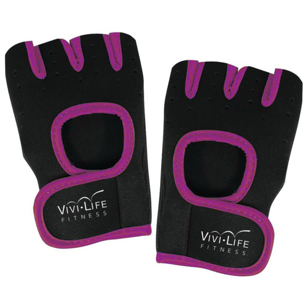 Vivitar Breathable Mesh Fabric Workout Gloves