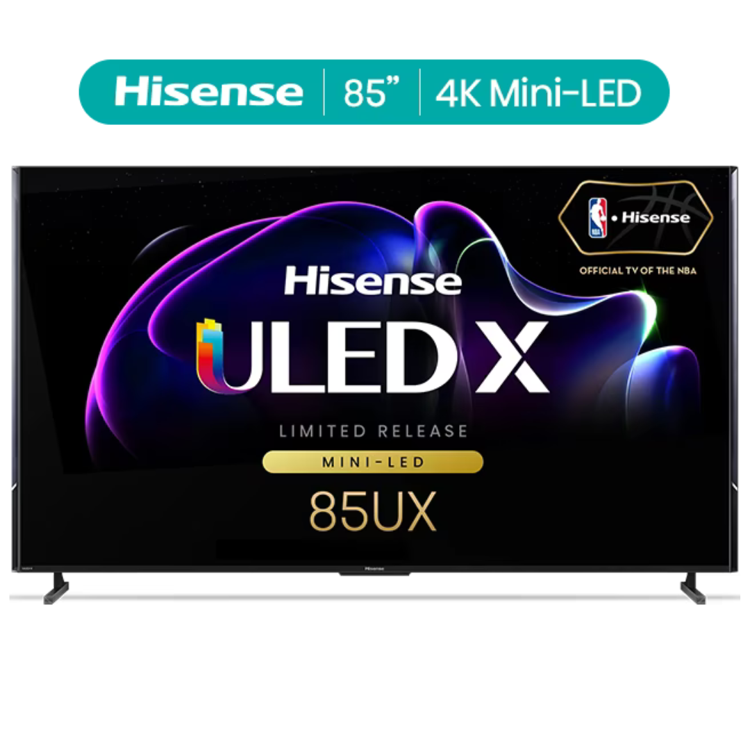 Hisense 85UX 85" 4K Ultra HDR Smart Mini-LED ULED Google TV (2023)