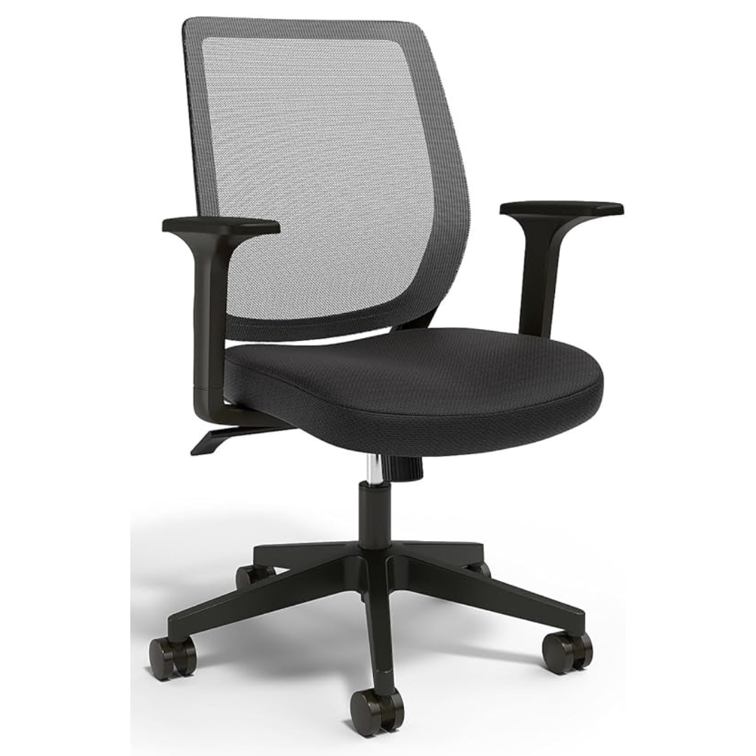 Union & Scale Essentials Ergonomic Fabric Swivel Task Chair