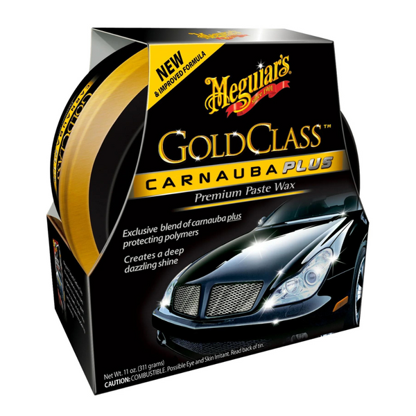 Meguiar's Gold Class Carnauba Plus Premium Paste Wax, 11 Oz