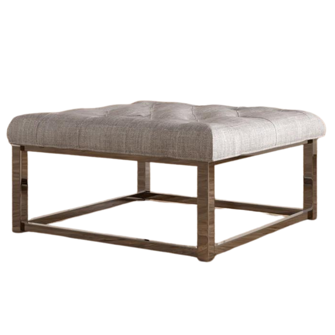 Asilee Tufted Upholstered Cocktail Ottoman