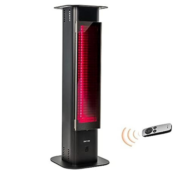 EAST OAK 1500W Portable Premium Tower Infrared Electric Heater