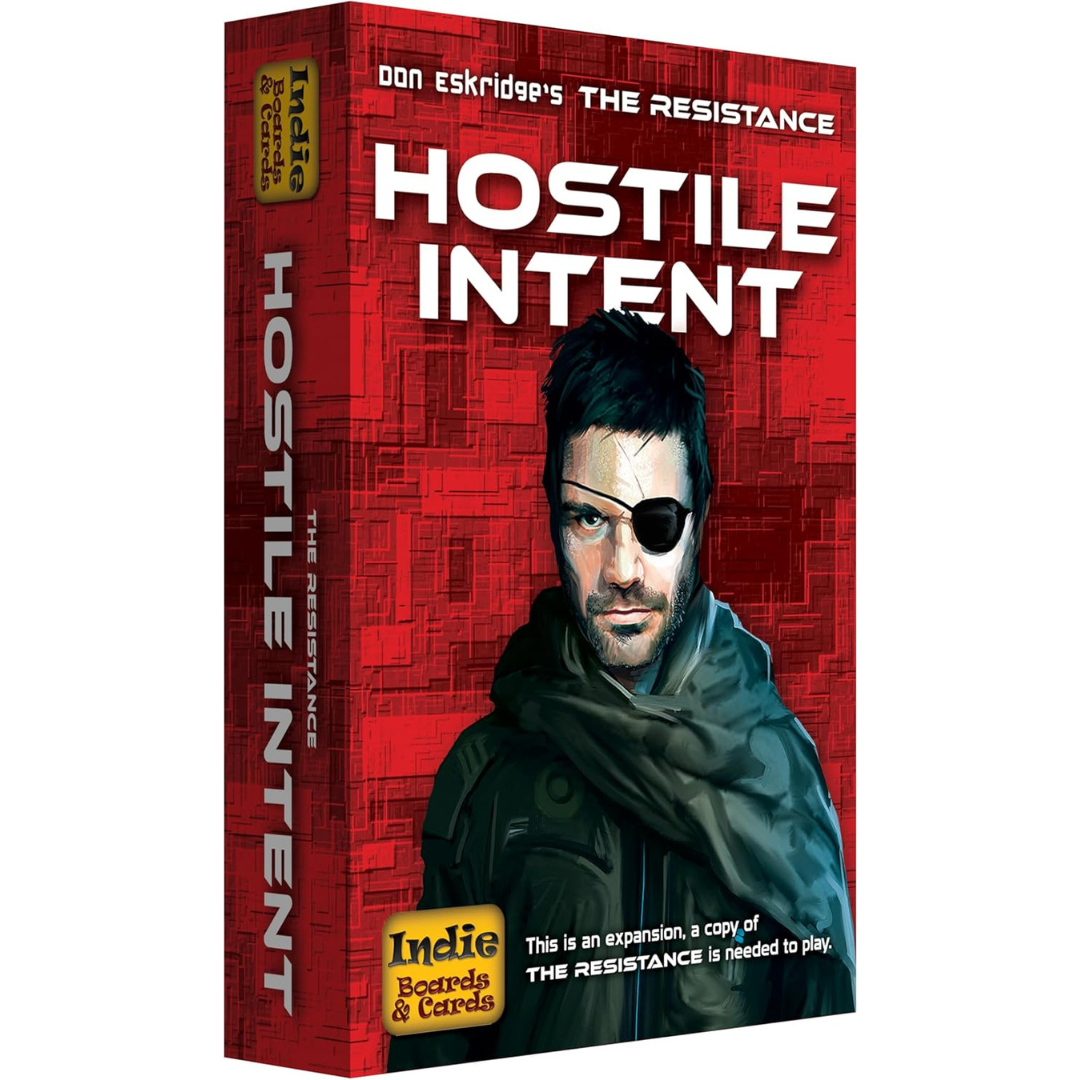 Indie Boards And Cards Resistance - Hostile Intent Strategy Card Game