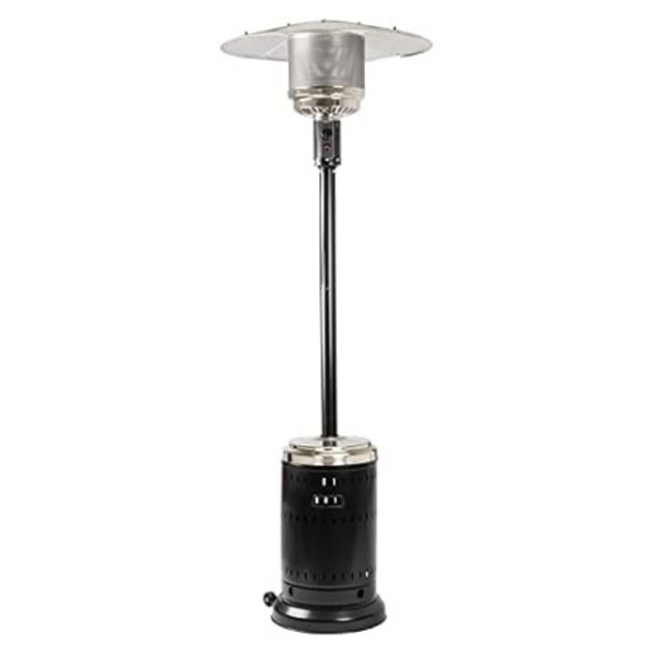 Amazon Basics 46,000 BTU Outdoor Propane Patio Heater With Wheels