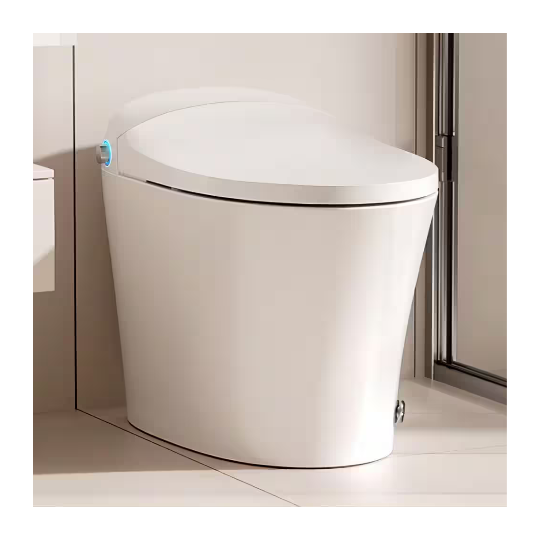 1-Piece 1/1.27 GPF High Efficiency Dual Flush Elongated Toilet