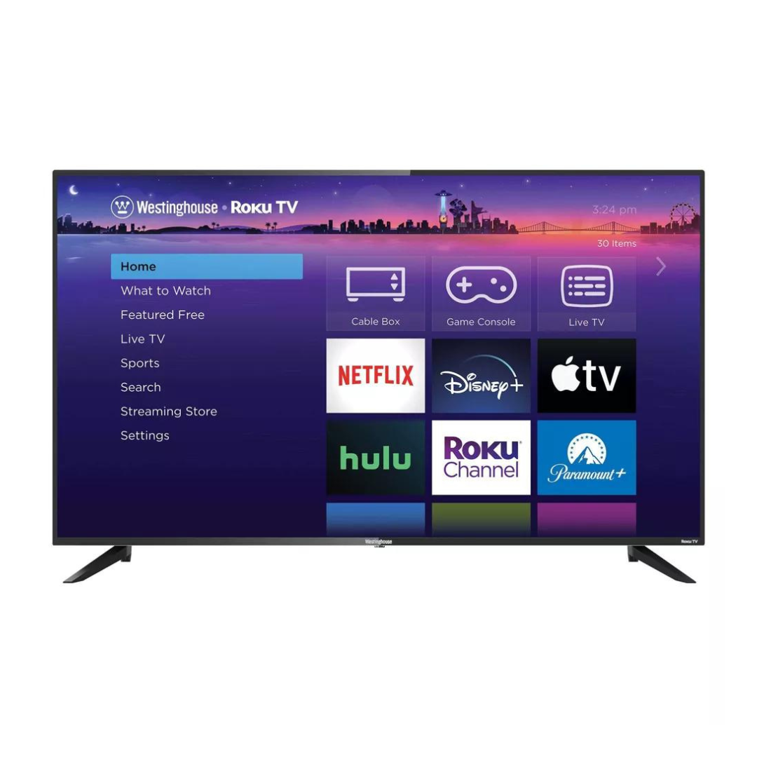 Westinghouse 65" 4K Ultra HDR Smart LED Roku TV