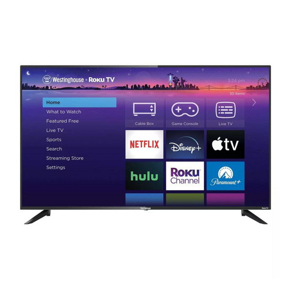 Westinghouse 65" 4K Ultra HDR Smart LED Roku TV