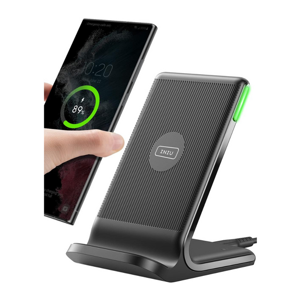 15W Qi-Certified Wireless Charger With Sleep-Friendly Adaptive Light