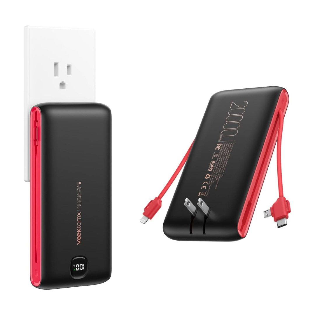 Veektomx 20000mAh Portable Power Bank