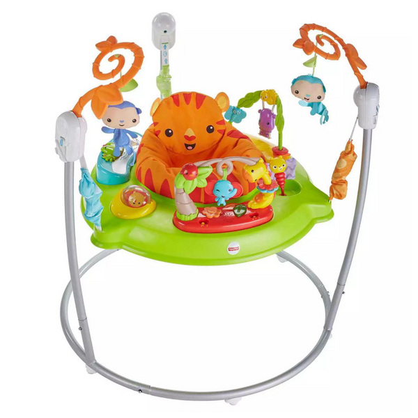 Fisher-Price Baby Bouncer Tiger Time Jumperoo Activity Center