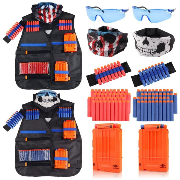 2-Pack Uwantme Kids Tactical Vest Kit Toys