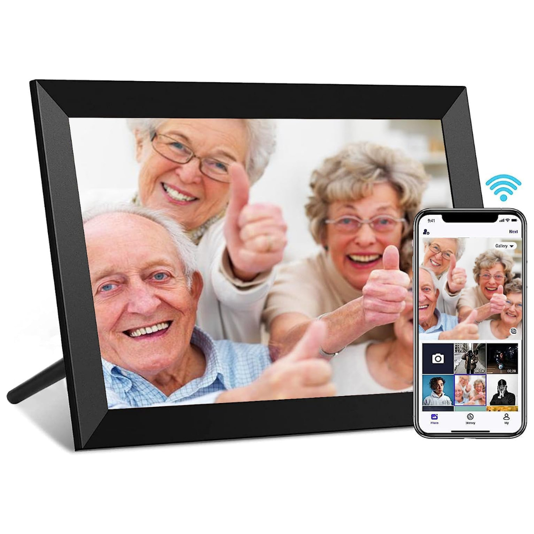 10.1" Touchscreen Smart WiFi Digital Picture Frame (Black)