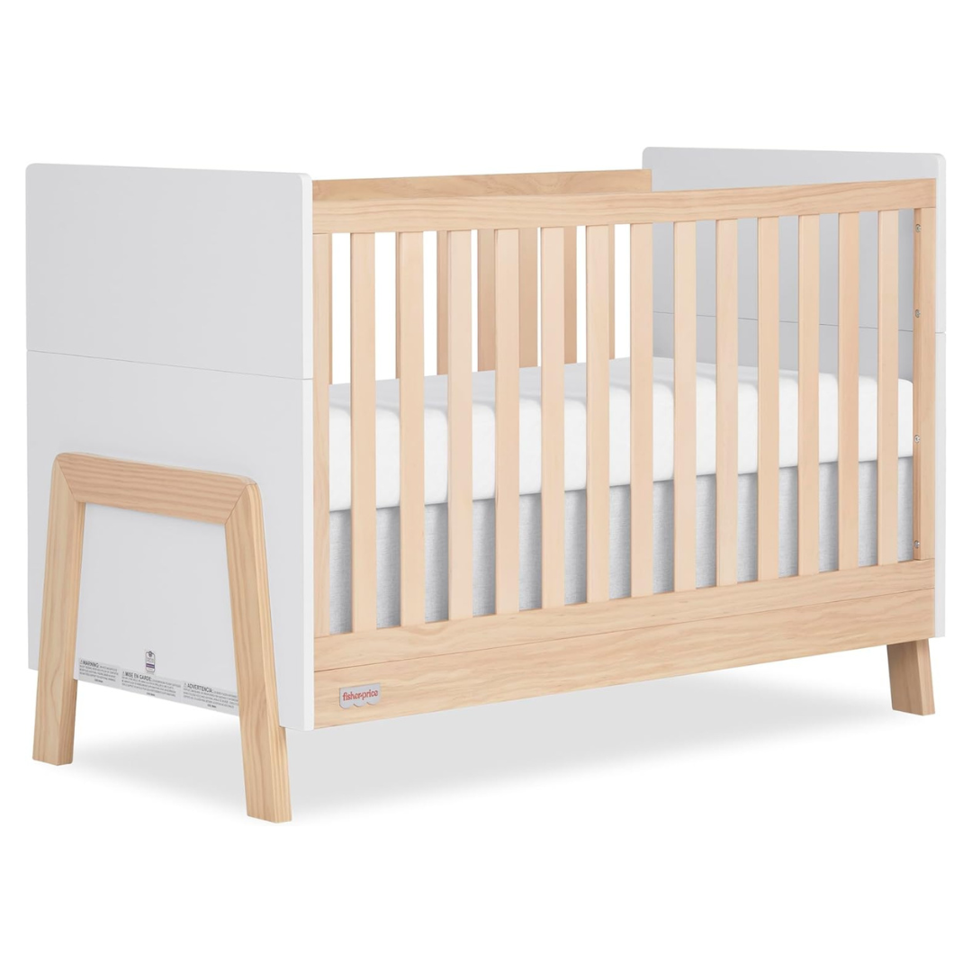 Dream On Me Evolur Fisher-Price Iris 4-In-1 Convertible Crib