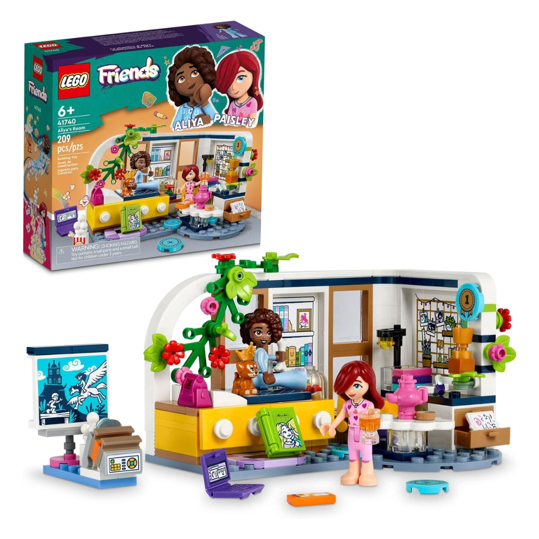 LEGO Friends Aliya's Room Building Set 41740 Collectible Toy Set