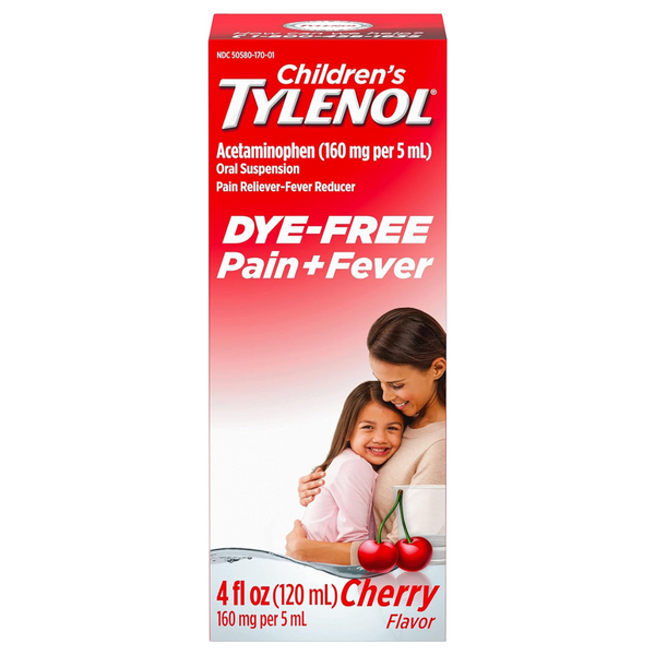 Children's Liquid Oral Suspension Pain Reliever & Fever Reducer, 4 Fl Oz.