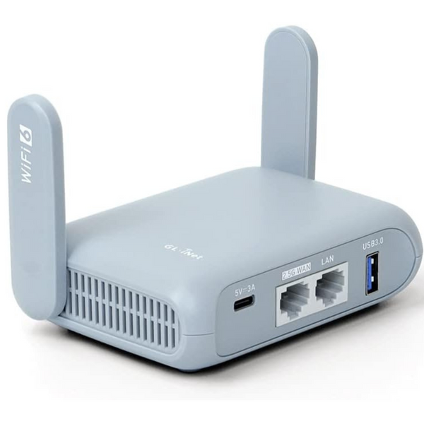 GL.iNet GL-MT3000 Pocket-Sized Wi-Fi 6 Wireless Travel Gigabit VPN Router