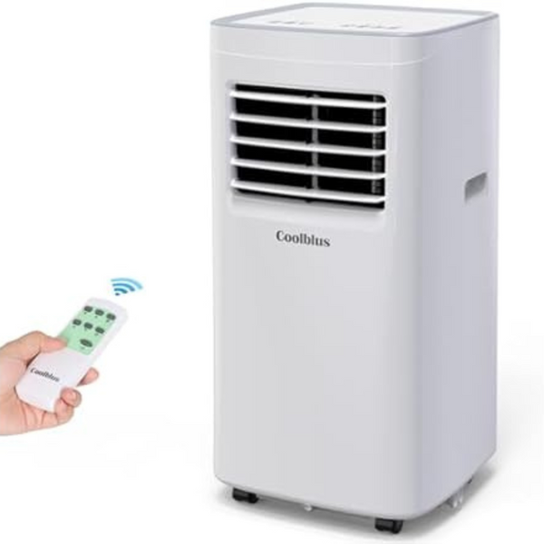 Coolblus 3-in-1 A019K 8500BTU Portable Air Conditioner w/ Remote Control