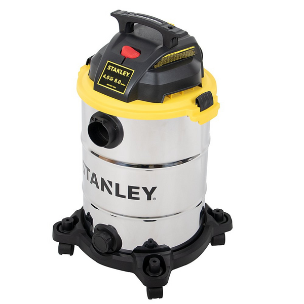 Stanley 8 Gallon Wet/Dry Stainless Vacuum