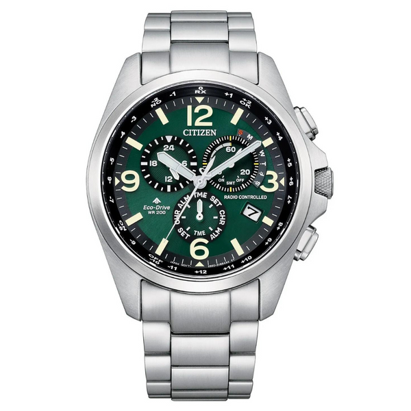 Citizen Men's Promaster Land Eco-Drive Chronograph Atomic Watch [Certified Refurb]