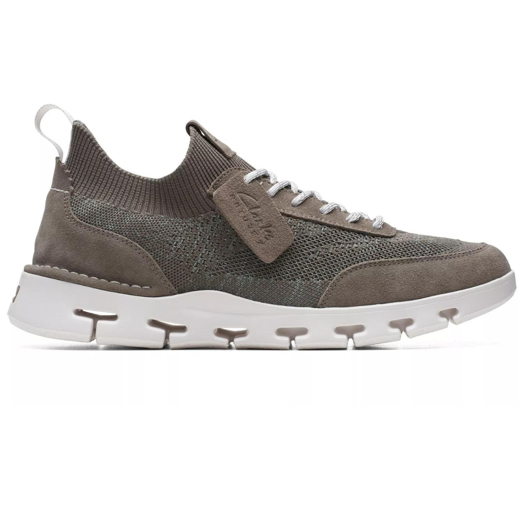 Clarks Men's Nature X Go Grey Active Sneaker Shoes