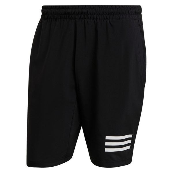 Adidas Men's Club 3-Stripes Shorts (Grey Six/Pulse Aqua)