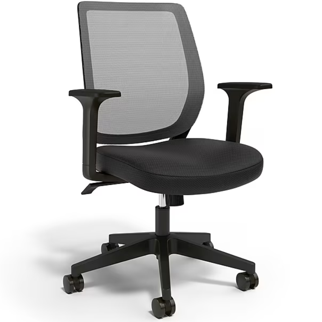 Union & Scale Essentials Ergonomic Fabric Swivel Task Chair