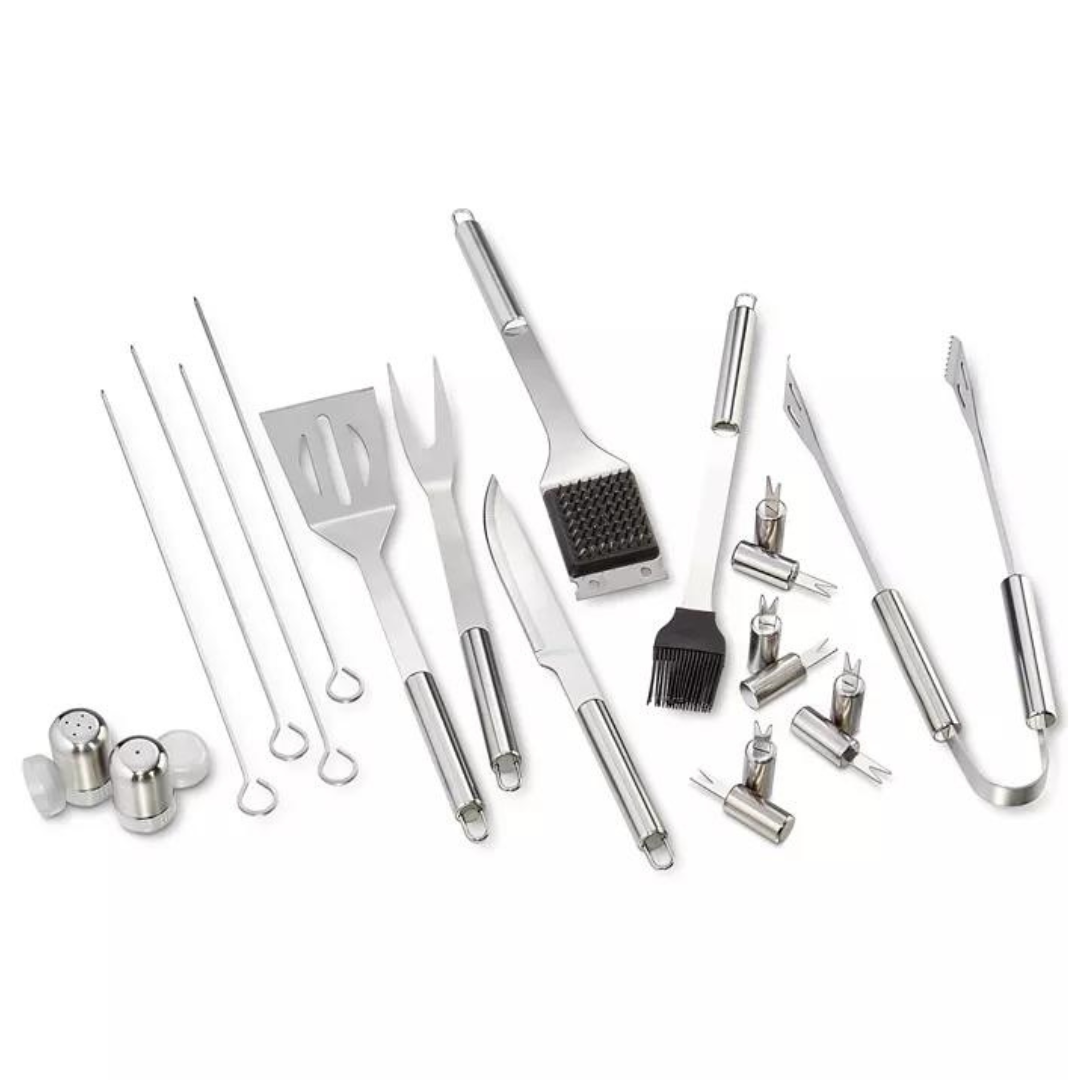 Tools Of The Trade 21-Piece BBQ Tool Set