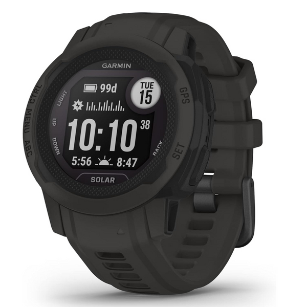 Garmin Instinct 2S Solar Smaller-Sized GPS Outdoor Watch, Solar Charging Capabilities