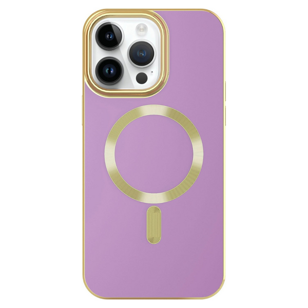 AMPD Gold Bumper Soft Case With MagSafe For Apple IPhone 14 Pro (Various)