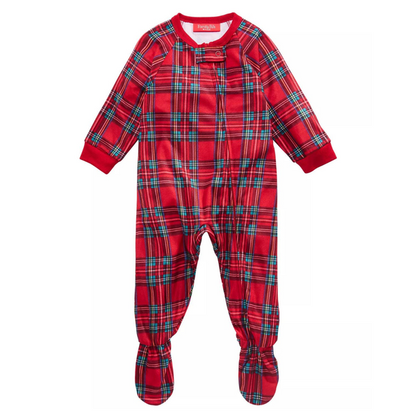 Matching Baby Brinkley Plaid Family Pajamas