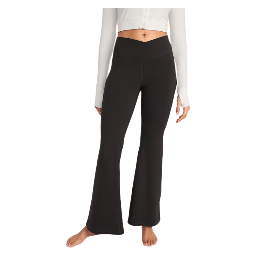 Old Navy Women's Extra High-Waisted PowerChill Super-Flare Pants