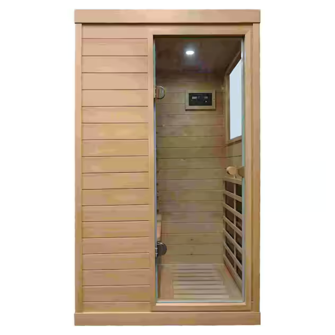 Spygo Moray 1-Person Indoor Hemlock Sauna