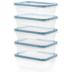 5-Pack Snapware 3-Cup Total Solution Plastic Food Storage Containers Set