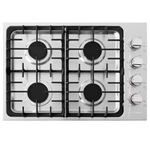 Cosmo 30" Stainless Steel Gas Cooktop with 4 Italian Made Burners