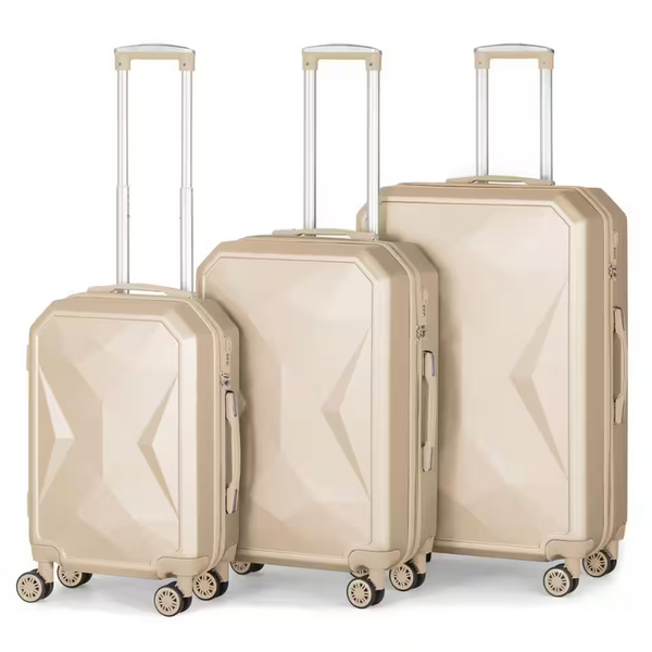 3-Piece HIKOLAYAE Port Victoria Nested Hardside Luggage Set (3 Colors)