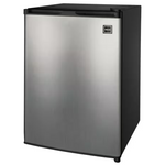 RCA 2.6 Cu. Ft. Mini Fridge In Stainless Steel